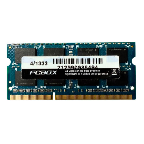Memoria Ram Pcbox Ddr3 4gb 1333mhz 1.5v