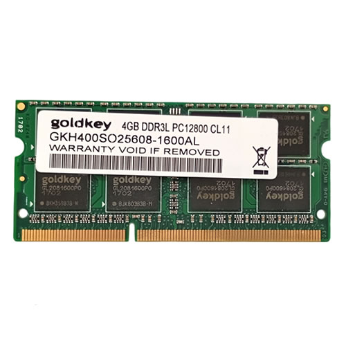 Memoria Ram Sodimm Goldkey 4gb Ddr3l 1600mhz 1.35v